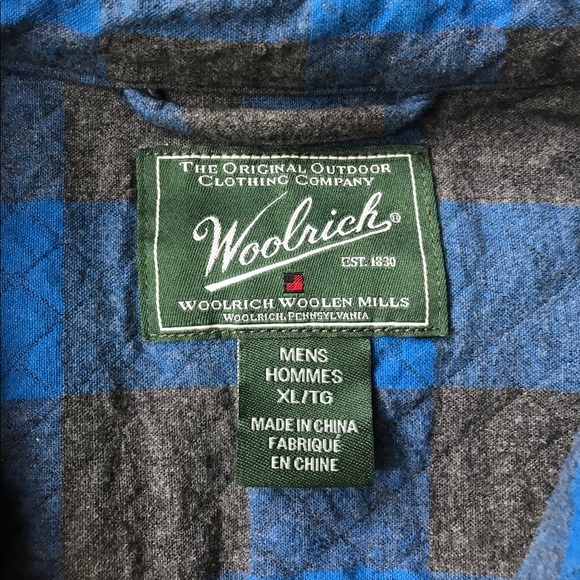 Wool rich double lined quilted buttonup - Picture 2 of 2